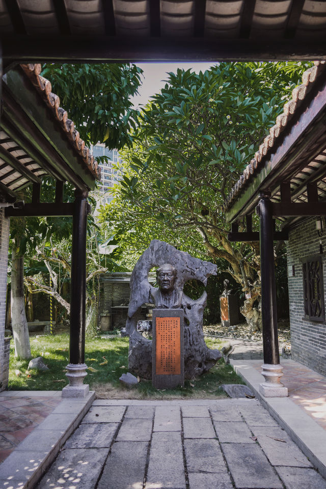 廣州鬧市裡免費小眾嶺南園林，藝術氛圍濃厚。