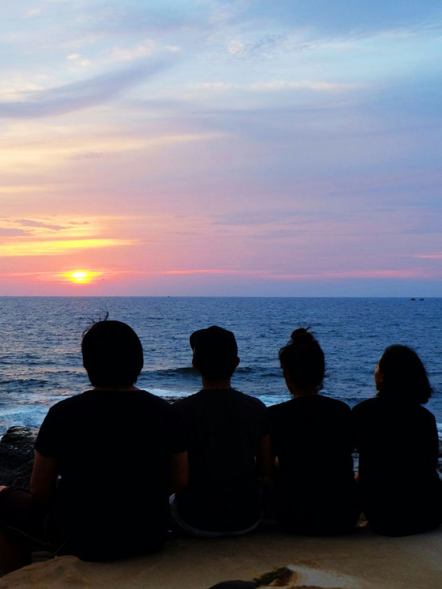 沙巴旅行｜又發現新地方！俯瞰亞庇日落。