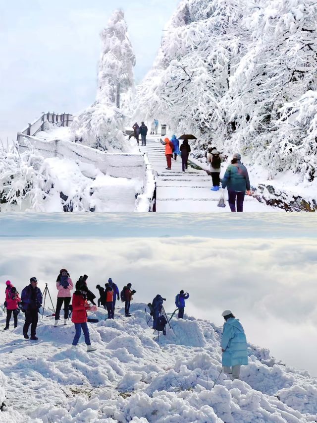推薦廣東人一個最省錢的賞雪地：雲冰山景區。