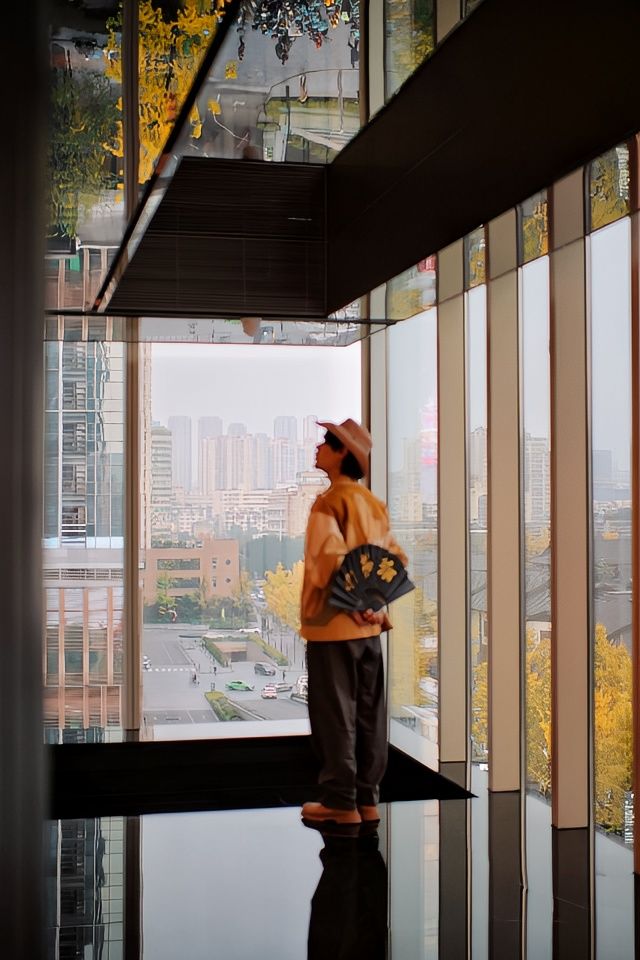 在成都！太古里！下次嚟都要住呢間高空酒店！
