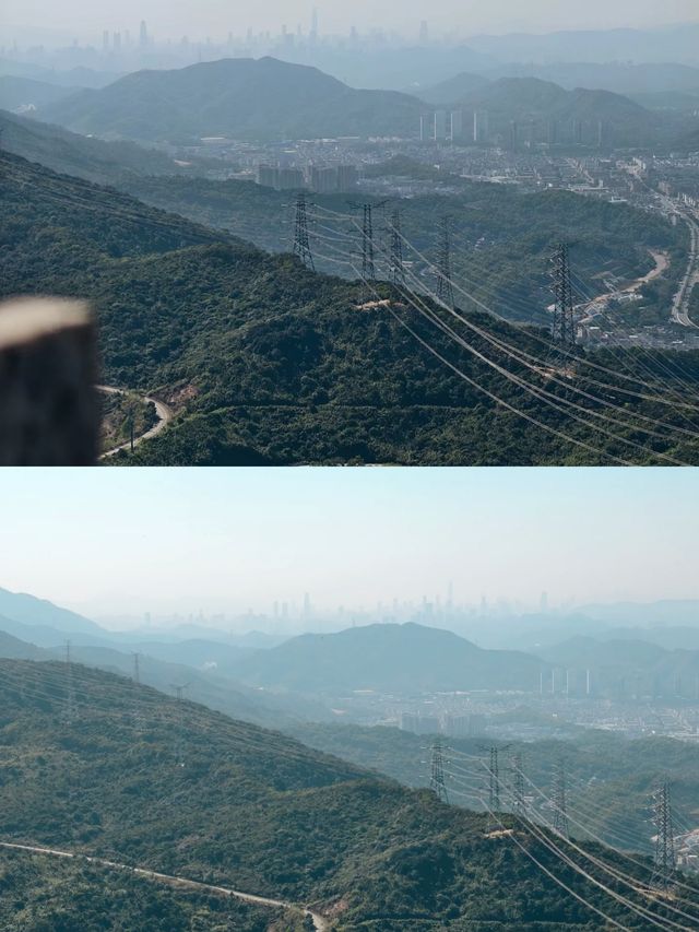 不錯的拍攝路線：打鼓嶂-園山-鵝公髻