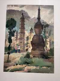 美在五嶽書畫展