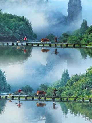 OMG! Zhao Liying filmed "The Legend of Shen Li" here! I saw the real Wangye!