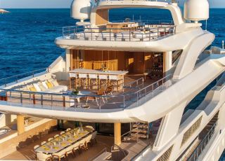 A Superyacht's Home on the Water

