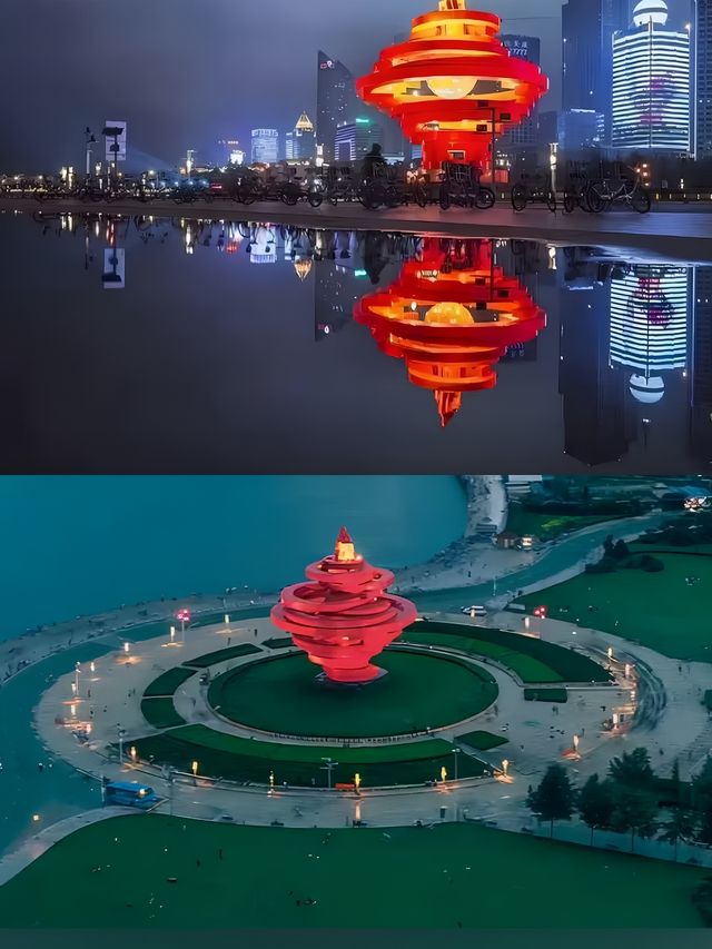 青島！五四廣場！堪稱無敵海景房