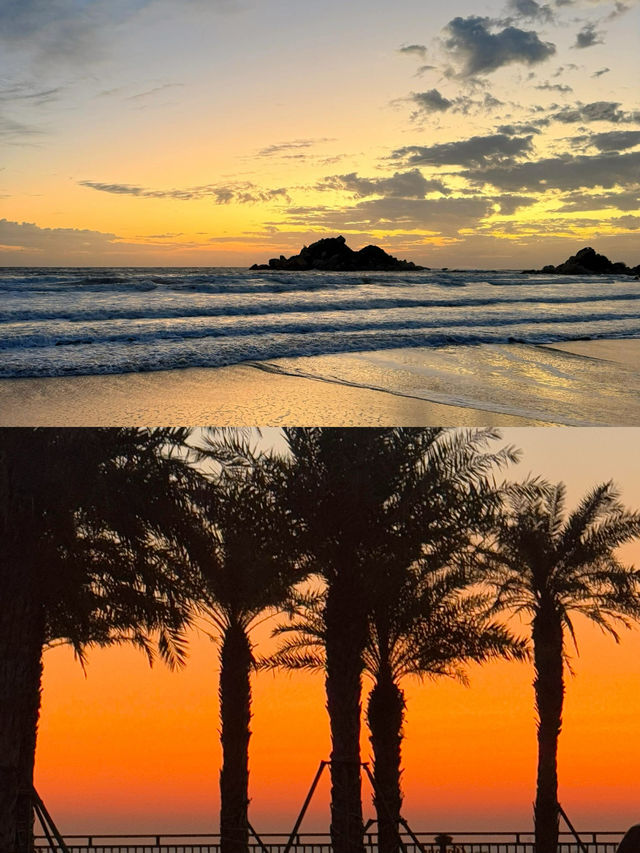 在南澳島赴一場橘子海的日出之約