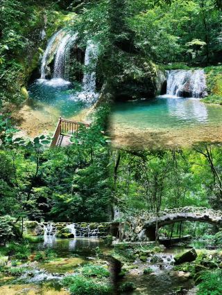 Hike through secluded mountain valleys and fall into a green wonderland