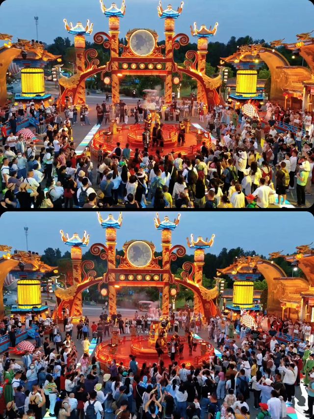 嘩！武漢嘅！水上樂園不夜城！超燃！