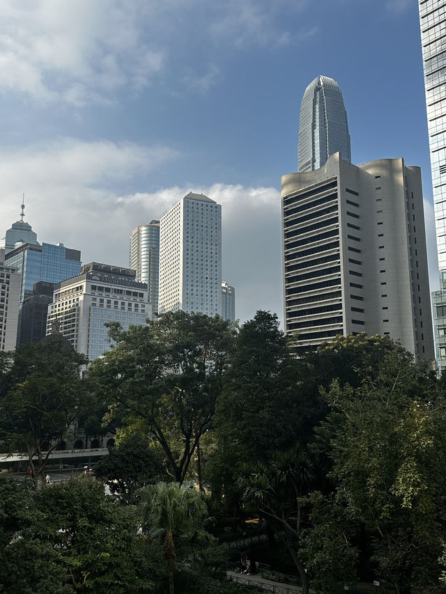 Hong Kong Park, A Stunning Garden Surrounded By Colossal Hong Kong  