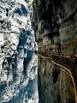 Chongqing Hidden Gem｜Wuling Mountain Grand Canyon, Love at First Sight|||Geological Wonder