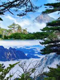 黃山若有靈，定是個名揚四海的仗劍少年。