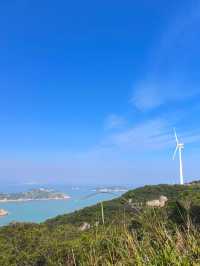 高欄島竟藏著一座風車山