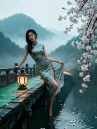 衢州古風禪意大片！穿旗袍賞櫻花秒變文藝女主
