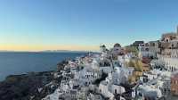 在聖托里尼藍白秘境，把日落和浪漫焊在鏡頭裡～