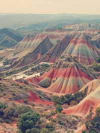 蘭州秋日必衝｜水墨丹霞的天然油畫暴擊