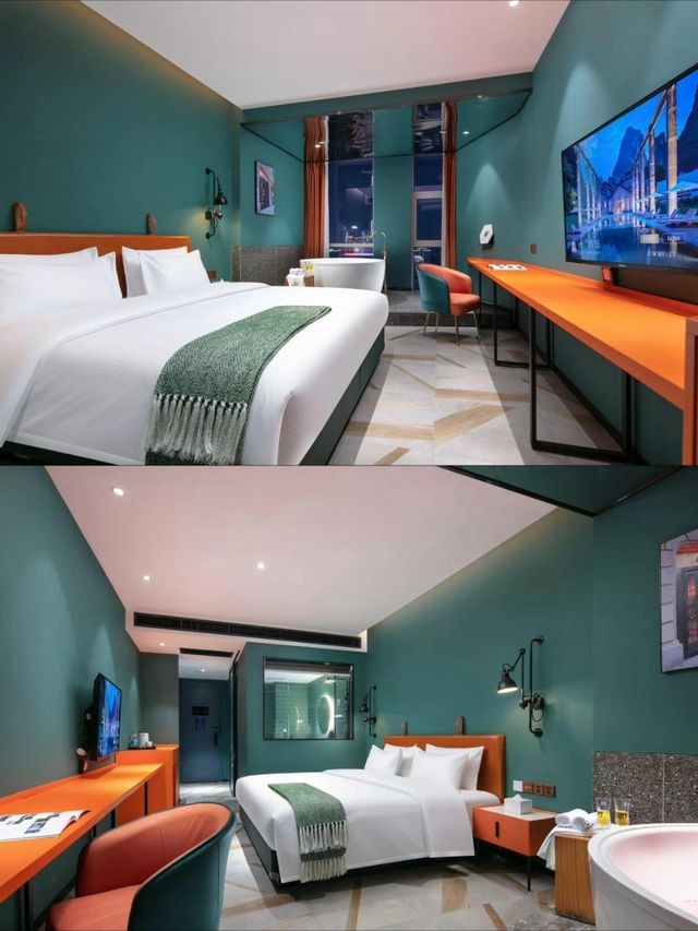 長沙雙核心直達!電影感設計師酒店太出片 長沙雙核心直達!電影感設計師酒店太出片