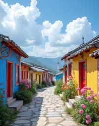 七彩漁村童話世界｜中國的“五漁村”、“彩虹村”｜“彩色王國”