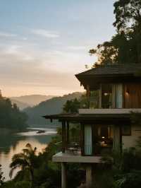 版納12月親子遊！雨林江景villa太治癒