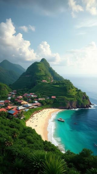 火山の秘境を探る旅