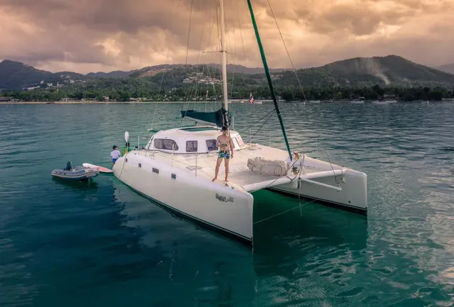 在蘇梅島,我搭上了一艘會得獎的帆船! 在蘇梅島,我搭上了一艘會得獎的帆船!