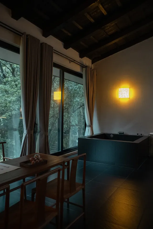 三清山懶人福音！5分鐘到索道，在120㎡房裡