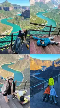 寶泉遊龍灣打卡合集 掛壁棧道