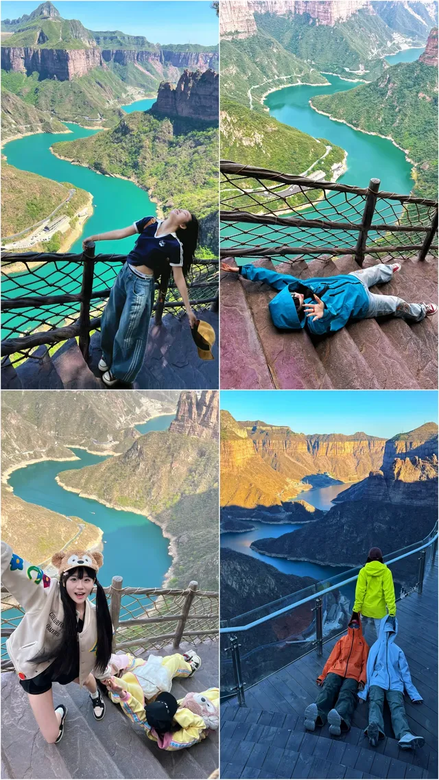 寶泉遊龍灣打卡合集 掛壁棧道 寶泉遊龍灣打卡合集 掛壁棧道