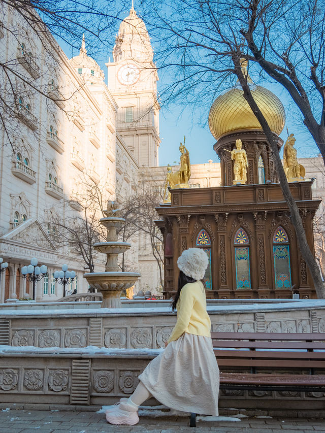 哈爾濱半日遊：歐式風情與浪漫江景