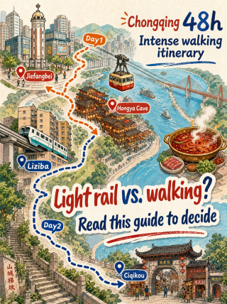 If you only have 48h to explore Chongqing...