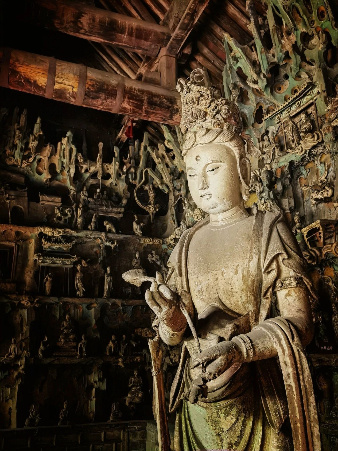 Don't just visit the Ancient City in Pingyao: Shuanglin Temple | A treasure trove of Oriental colored sculpture