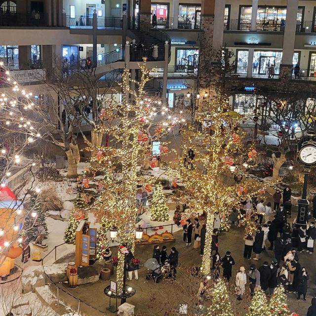 크리스마스 분위기 낭낭한 시흥 프리미엄아울렛🎆