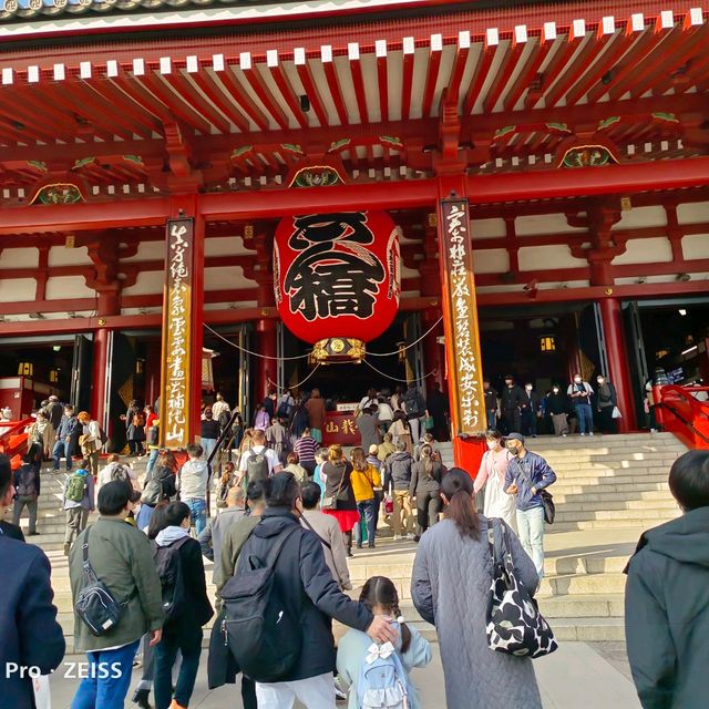 東京景點，淺草寺雷門&五重塔