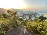 香港🇭🇰 ｜🐾 日落欣賞秘位/行山路線分享🌟 - 渣甸山懸空棧道 