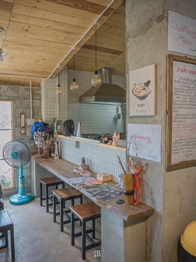 ร้านราเมงโฮมเมดสไตล์บ้านญี่ปุ่นในชนบท