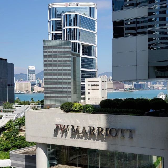 🏙️🏨 香港JW萬豪酒店─維港美景盡收眼底🏙️🏨
