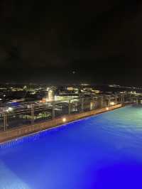 The breathtaking view at One Central Hotel