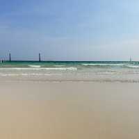 หาดสวยอีกหาด หาดแสม เกาะล้าน 