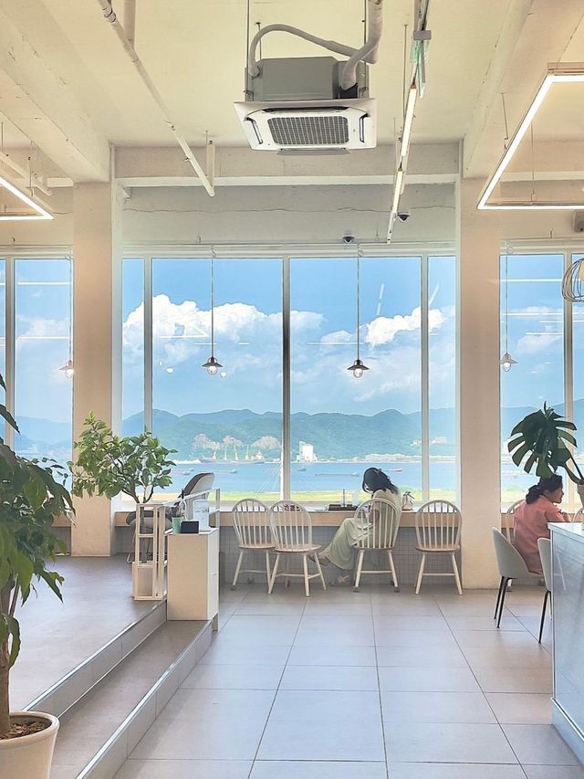 🫧해양누리공원이 한눈에 보이는 바다뷰 카페