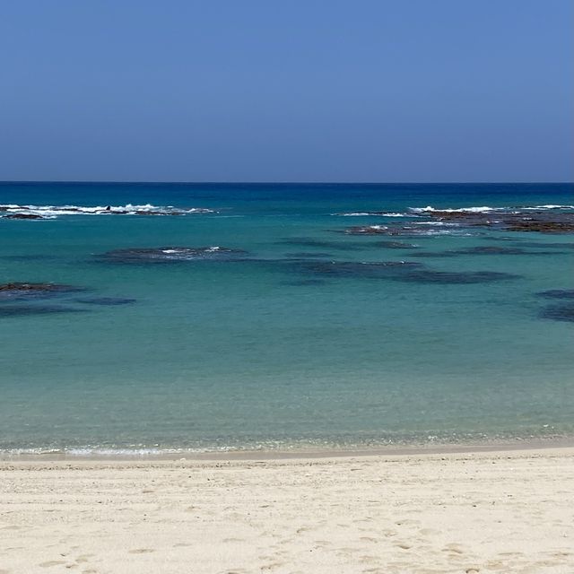 奄美「土盛海岸（ともり海岸）」紺碧の美しい海