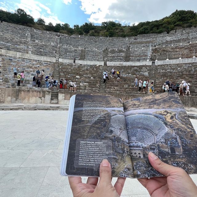 Ephesus - great theatre & library of Celsus