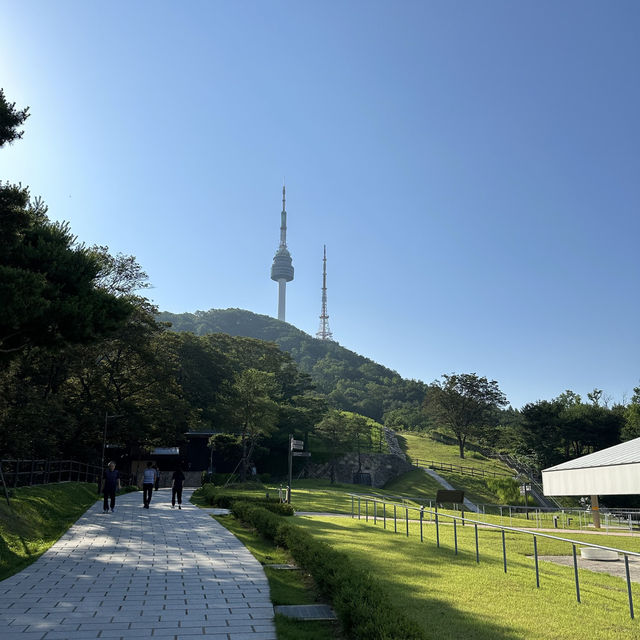 Review ออกกำลังกายขึ้น N Seoul Tower 