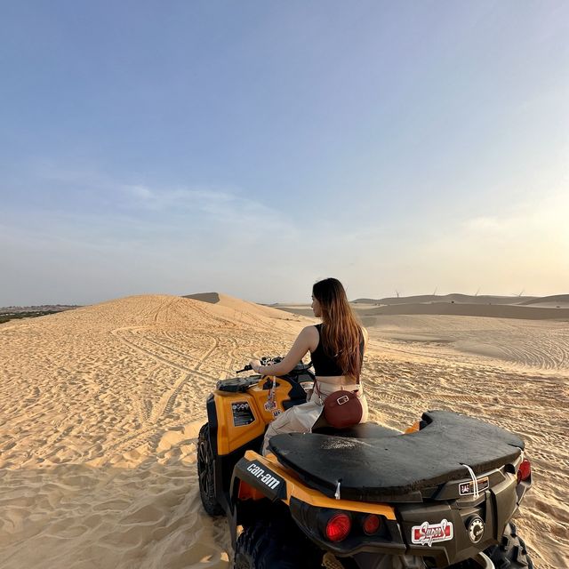 WHITE SAND DUNES MUI NE, VIETNAM!!