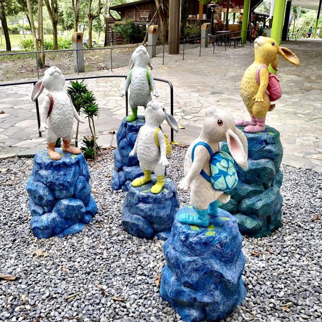 礁溪溫泉公園-兔仔森林及免費足湯體驗
