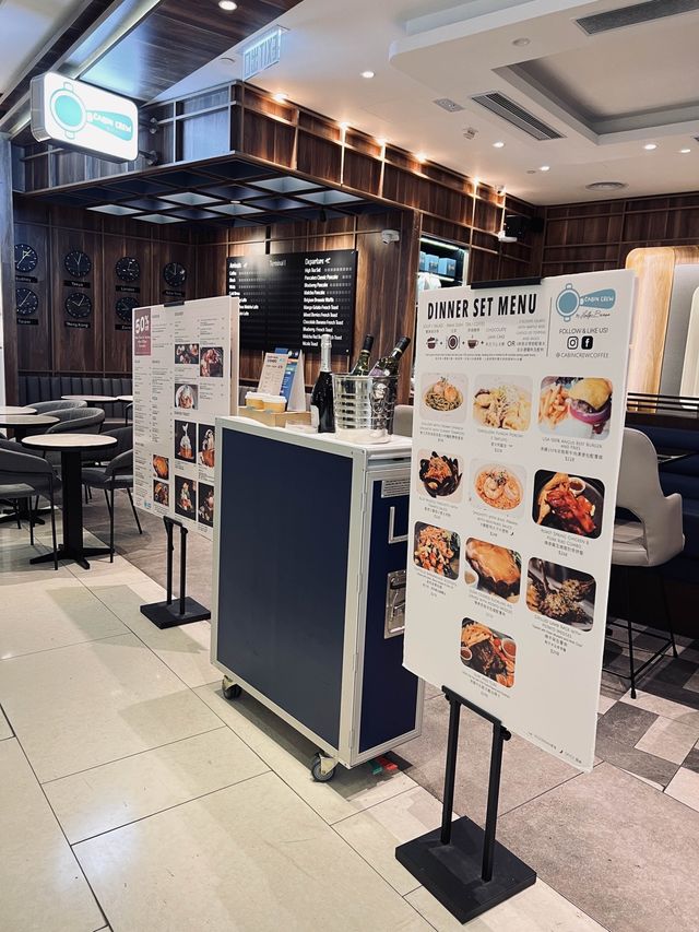 《半價嘆特色機倉餐廳 Cabin Crew Coffee 📸》