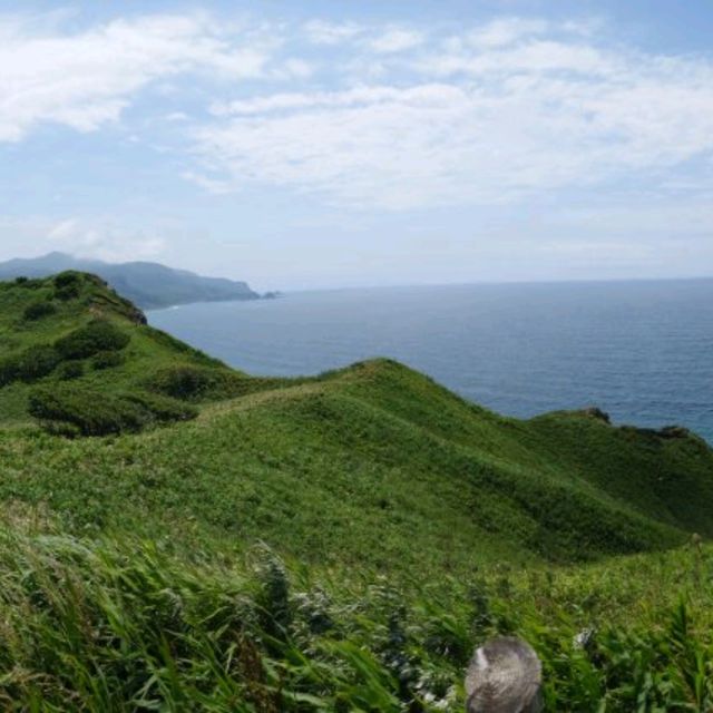神威岬-藍藍天空藍藍大海
