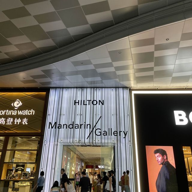 Mandarin Gallery - a more upscale shopping ma