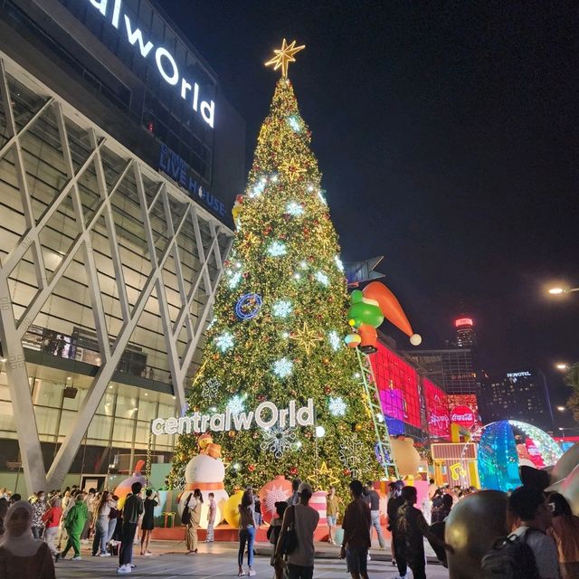🌲겨울느낌 풍기는 쇼핑몰, 센트럴월드 푸드코트 이용하는 법!