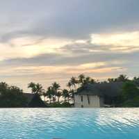 สระว่ายน้ำ rooftop ที่ KC Grande resort&Spa 