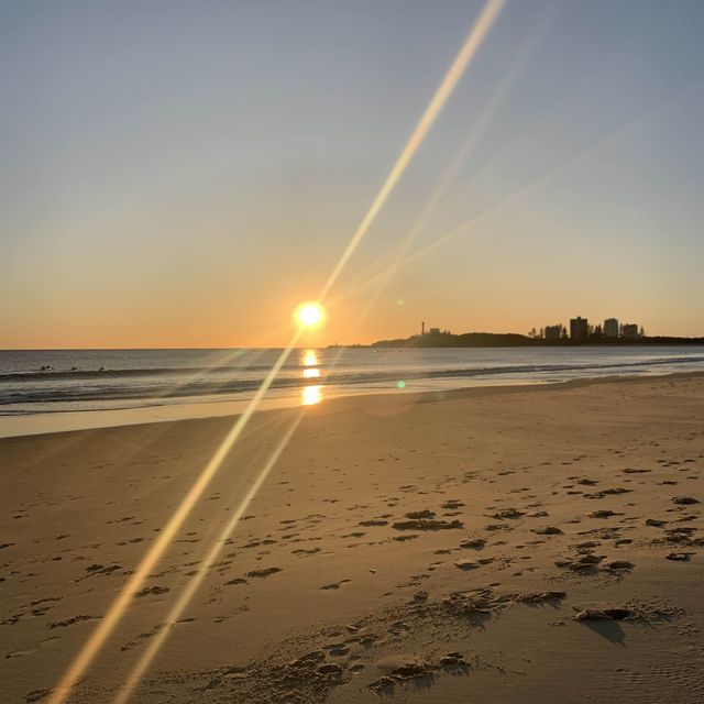 Mooloolaba beach was awesone😆