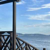 Water bungalows in Sabah